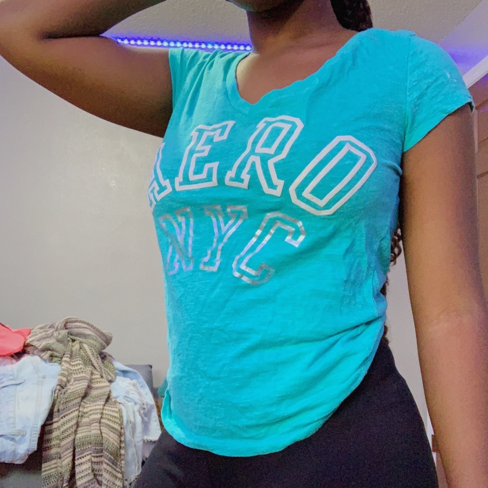 Blue Aeropostale Top